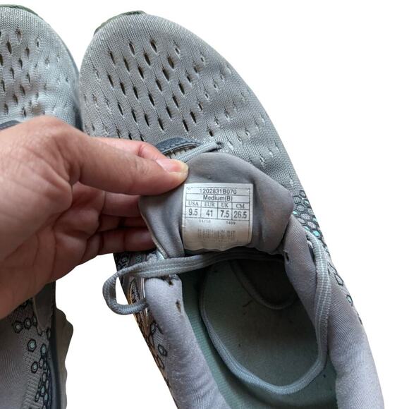 Brooks Glycerin 17 Running Shoes Sneakers Gray Aqua Women’s 9.5 B - Picture 9 of 9